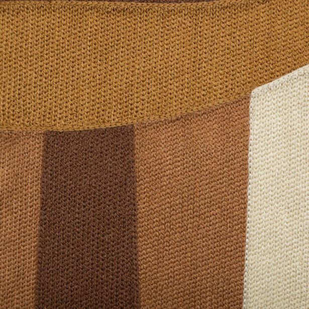 OKRASNI VZGLAVNIK ATMOSPHERE HARY 45X45 CM POLIESTER/BOMBAŽ RJAV