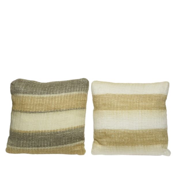 OKRASNI VZGLAVNIK DECORIS 45X45 CM, NARAVNE BARVE SORT