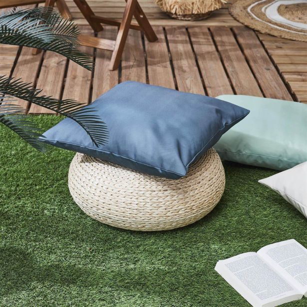 OKRASNI VZGLAVNIK HOME DECO 40X40 ODPOREN NA VODO SORT.