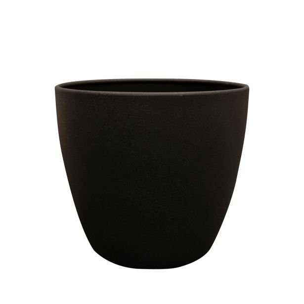 OKRASNI ZUNANJI LONEC TS ALISA MAT ČRN 25 V23 CM