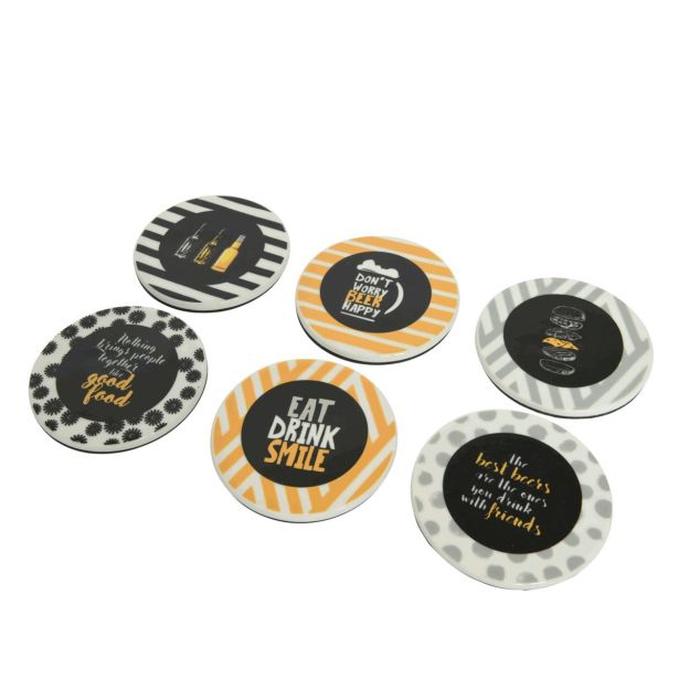 PODSTAVEK DECORIS OKROGEL PODSTAVEK ZA PIVO SORT , FI 9 CM