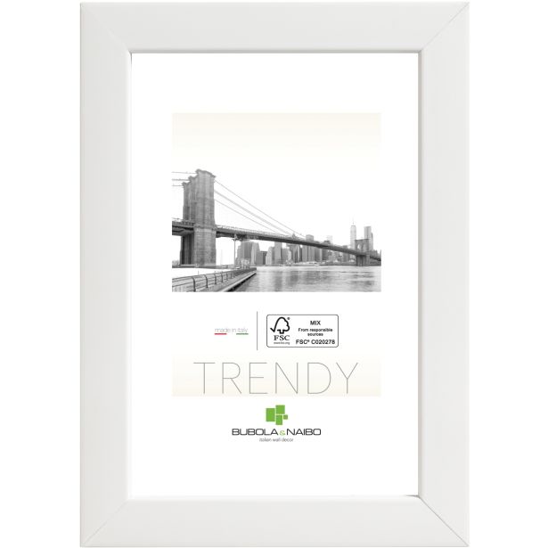 OKVIR ZA SLIKO BUBOLA&NAIBO BASIC BEL 13X18 CM