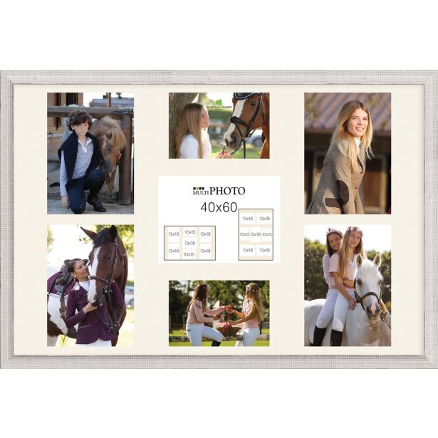 OKVIR ZA SLIKO BUBOLA&NAIBO SVEA MULTI BEL 40X60 CM