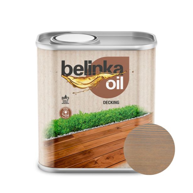 OLJE ZA LES BELINKA DECKING 205 SIVA 2.5L