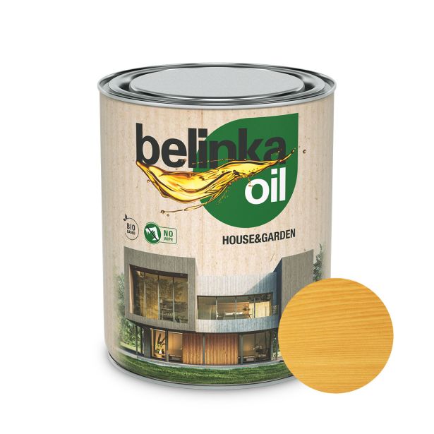 OLJE ZA LES BELINKA OIL HOUSE&GARDEN 201 NATUR 0.75L