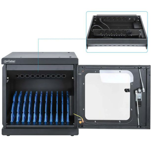 OMARA MANHATTAN 10 PORT EU AC CHARGING CABINET 2300W PHONE N