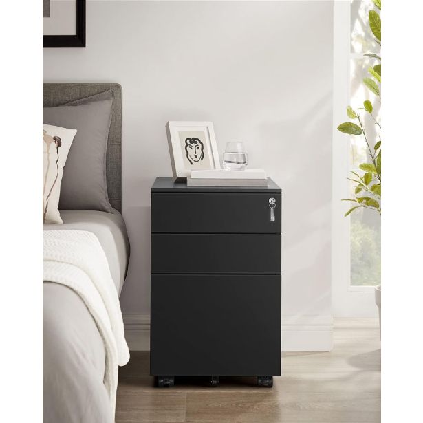 OMARICA SONGMICS PISARNIŠKA NA KOLESIH OFC60BK