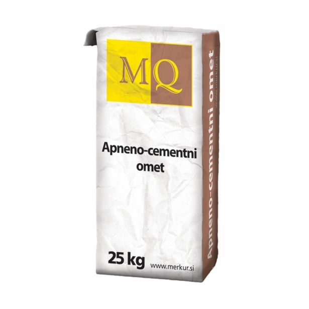 OMET MQ APNENO CEMENTNI OMET VRE= 25 KG PAL= 60 KOSOV