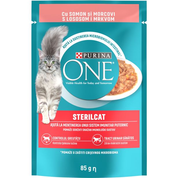 ONE MOKRA HRANA STERIL LOSOS IN KOR. 85G