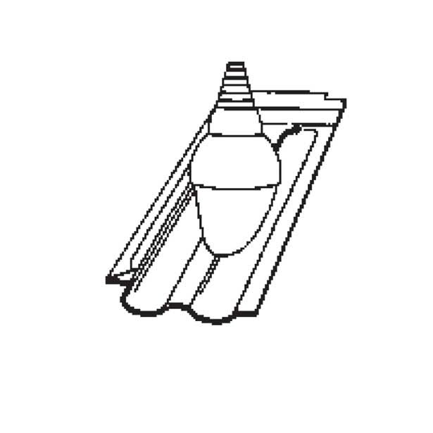 OPEČNA KRITINA BRAMAC GRANAT 13V ANTENSKI SET BAKRENO RDEČ