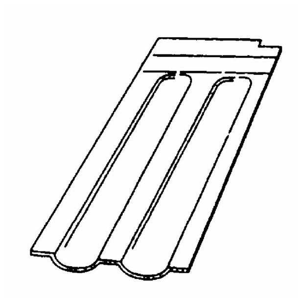 OPEČNA KRITINA BRAMAC GRANAT 13V DVOVALOVNIK KOSTANJ