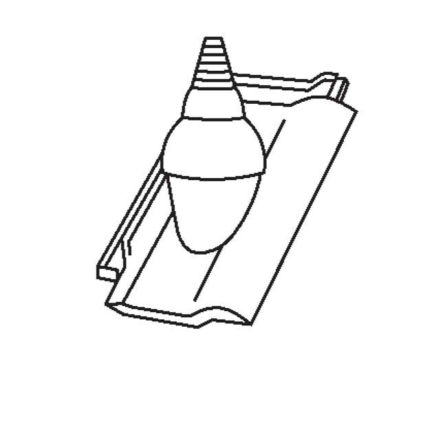 OPEČNA KRITINA BRAMAC RUBIN 13V ANTENSKI SET ČRN