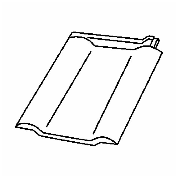 OPEČNA KRITINA BRAMAC RUBIN 13V DVOVALOVNIK BAKRENO RDEČ