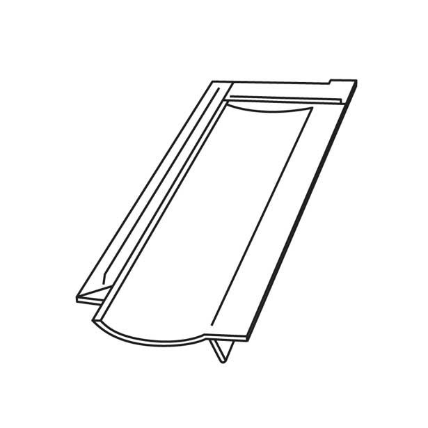 OPEČNA KRITINA BRAMAC TOPAS 13V KRAJNIK LEVI ANTRACIT