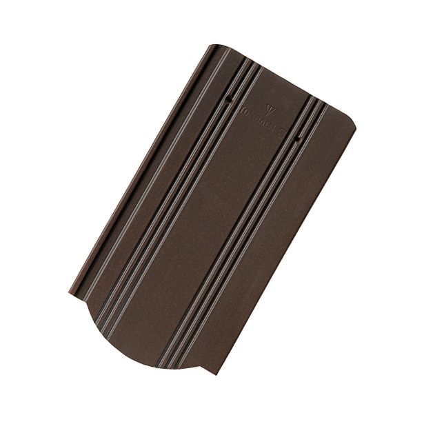 OPEČNI ZAREZNIK TONDACH ZAREZNI BOBROVEC 22X40 CM, TEMNO RJAV