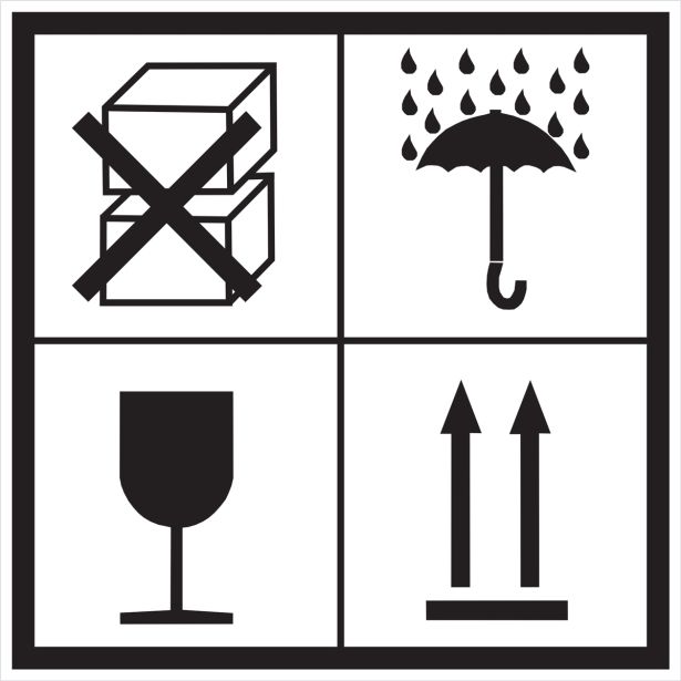 OPOZORILNI ZNAK WALTECO OZNAKA ZA EMBALAŽO