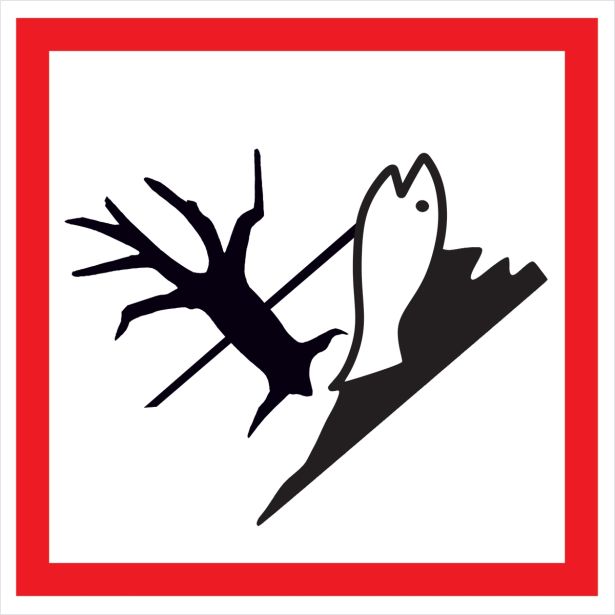 OPOZORILNI ZNAK WALTECO POZOR NEVARNO ZA VODNO OKOLJE