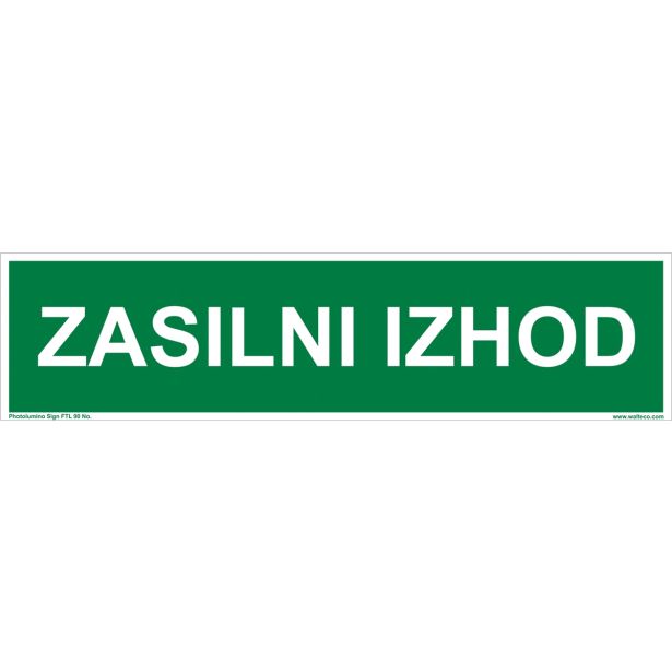 OPOZORILNI ZNAK WALTECO ZASILNI IZHOD