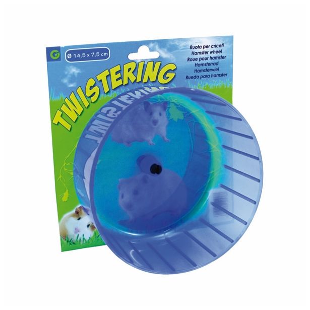 OPREMA ZA GLODALCE RECORD KOLO PVC ZA HRČKE 14 CM