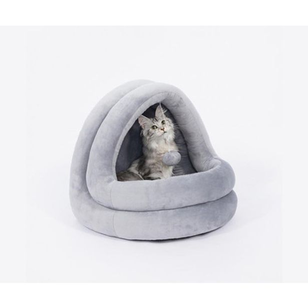 OPREMA ZA MAČKE PET COMFORT POSTELJA Z ŽOGICO