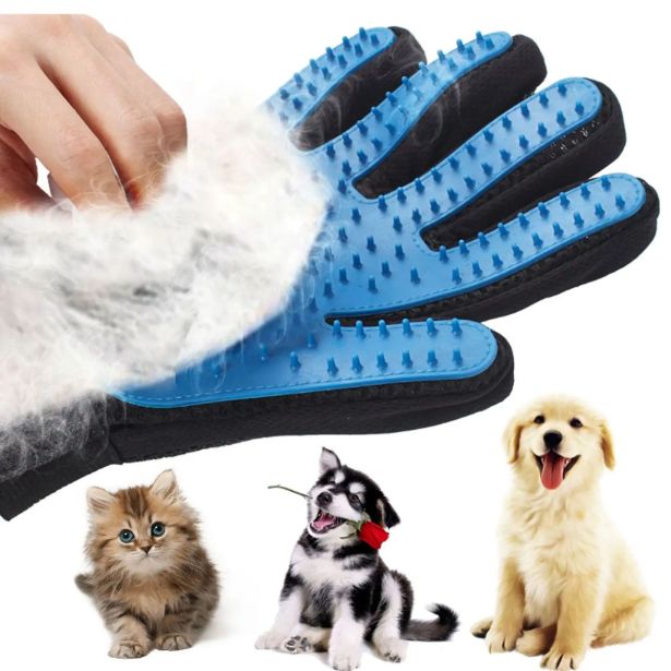 OPREMA ZA PSE PET ROKAVICA ZA ČESANJE, SILIKONSKA