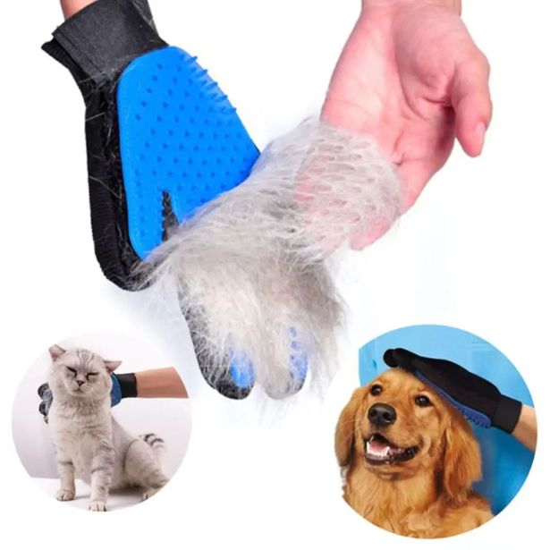 OPREMA ZA PSE PET ROKAVICA ZA ČESANJE, SILIKONSKA