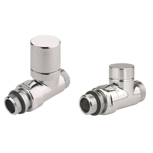 OPREMA ZA RADIATOR BIAL VENTIL IN ZAPIRALO RAVNI KROM