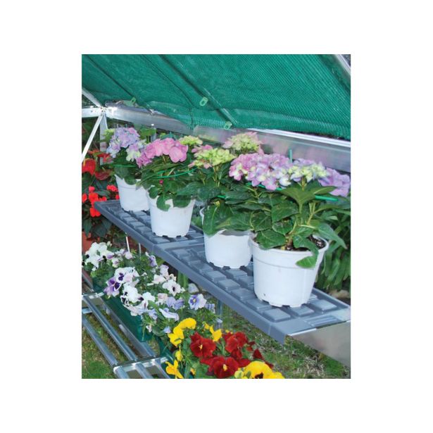 DODATNI KOMPLET PLASTIČNIH POLIC (ENA DVOJNA POLICA)PALRAM ZA RASTLINJAK