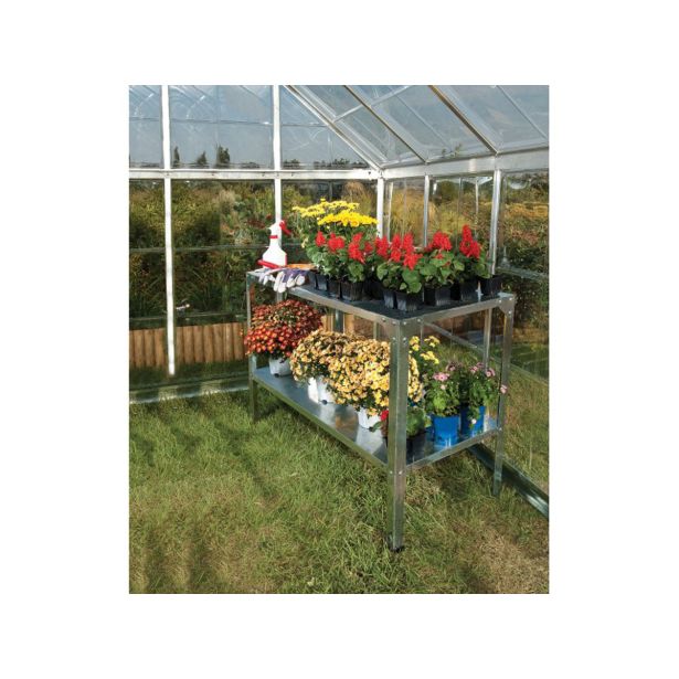 DODATNA KOVINSKA DELOVNA MIZA PALRAM ZA RASTLINJAK