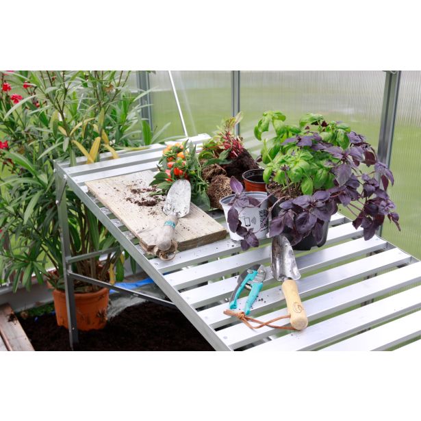 OPREMA ZA RASTLINJAK VITAVIA ALU MIZA 1 RAVEN 121X54X76CM. ALU