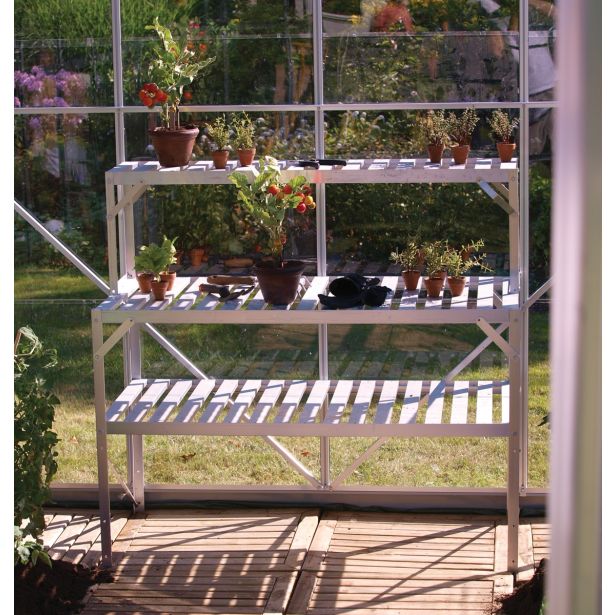 OPREMA ZA RASTLINJAK VITAVIA NASTAVKI ZA NAMIZNI 121X28X39CM. ALU