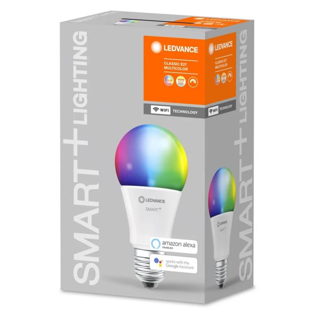 OPREMA ZA SMART SVETILA CLA 9W E27 RGB SMART + MULTICOLOR