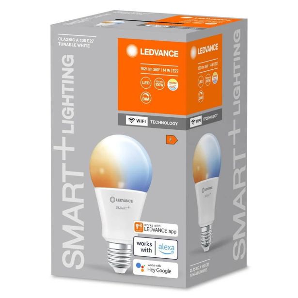 OPREMA ZA SMART SVETILA LEDVANCE A100 14W/827 TW FR E27 SMART WIFI