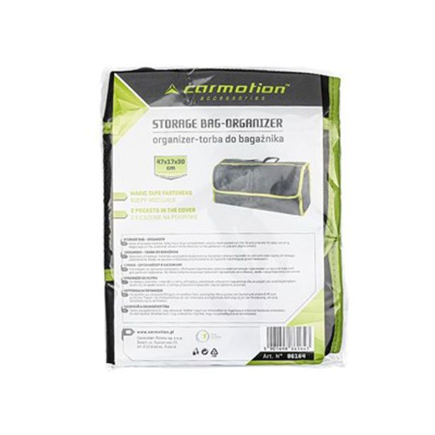 OPREMA ZA VOZILA CARMOTION ORGANIZATOR TORBA ZA PRTLJAŽNIK 47X17X30CM