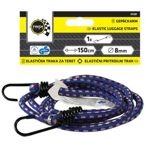 OPREMA ZA VOZILA FINISH LINE PAJEK ELASTIČNA VRV 150CM