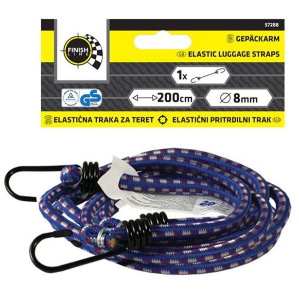 OPREMA ZA VOZILA FINISH LINE PAJEK ELASTIČNA VRV 200CM