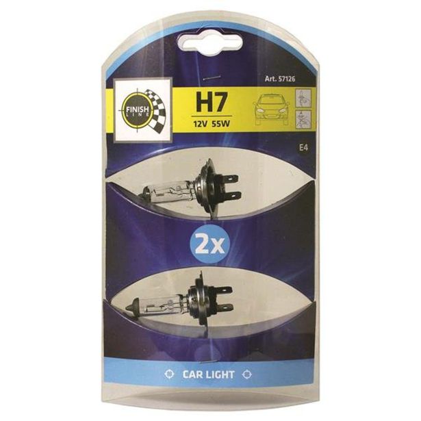 AVTOMOBILSKI ŽARNICI FINISH LINE DUO H7 2-1 55W 12V