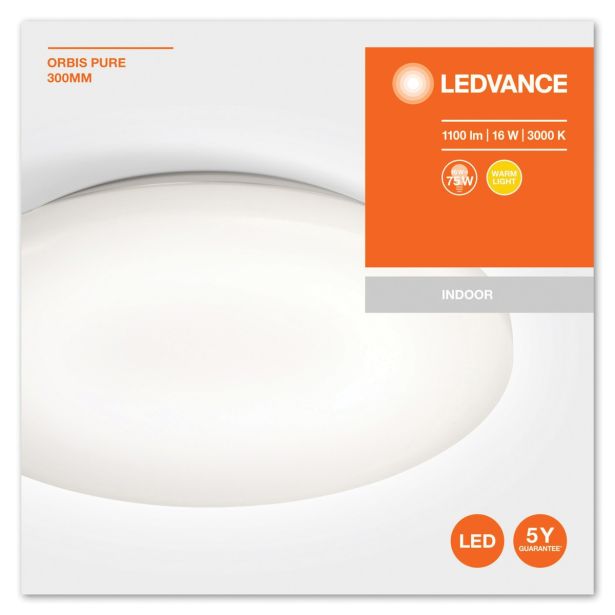 NADGRADNA STROP. SVETILKA LEDVANCE ORBIS PURE 300MM 16W