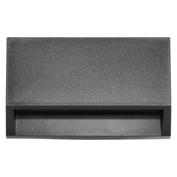 STENSKA VRTNA SVETILKA EMOS ORIENTACIJSKA 1.5W NW PRAVOKOTNA, ANTRACIT