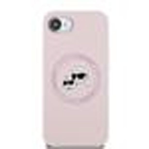 ORIGINALEN KARL LAGERFELD OVITEK MAGSAFE IPHONE 16E - KARL AND CHOUPETTE - ROZA - KLHMPSE4SKCHTCP