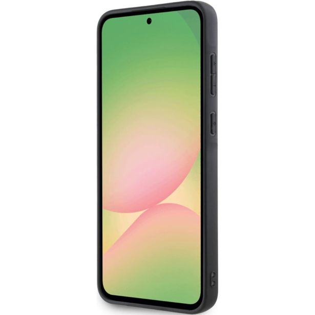 ORIGINALEN KARL LAGERFELD OVITEK SAMSUNG GALAXY A56 - GLITTER IML NFT ICONIC -  ČRN OVITEK Z BLEŠČICAMI- KLHCSA56GKNPSK