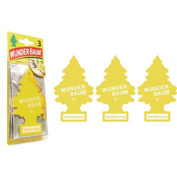 OSVEŽILEC ZRAKA WUNDER BAUM SMREČICA VANILIJA 3/1