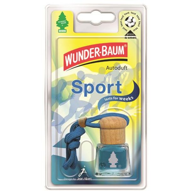 OSVEŽILEC ZRAKA WUNDER BAUM V STEKLENIČKI SPORT 4.5 ML