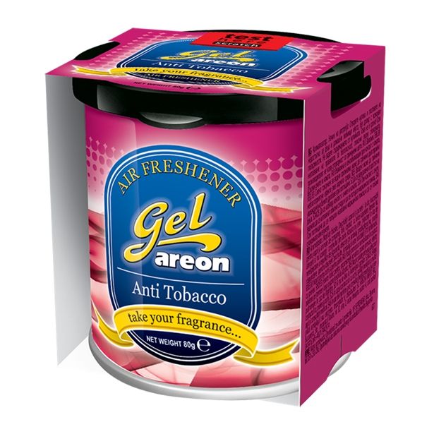 AREON OSVEŽILEC ZA AVTO GEL ANTI TOBACCO