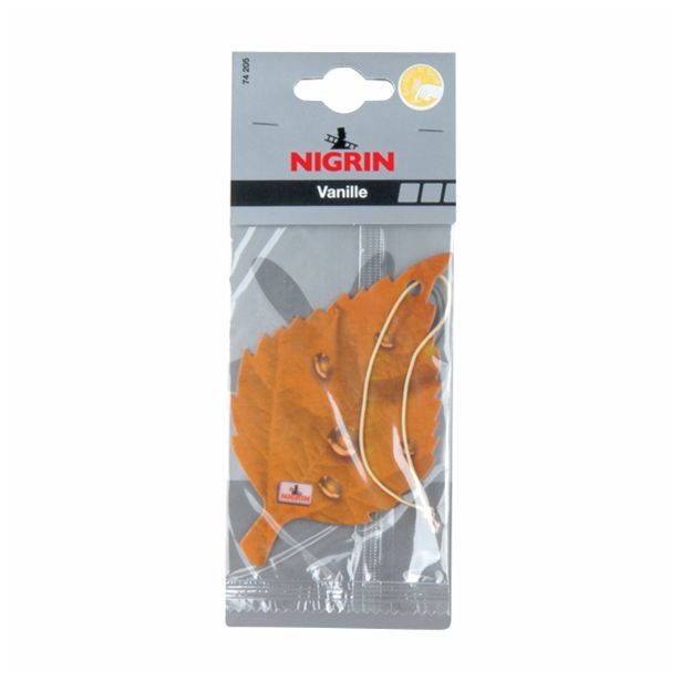 OSVEŽILEC ZRAKA ZA AVTO NIGRIN OSVEŽILEC ZRAKA (LISTIČ) VANILIJA