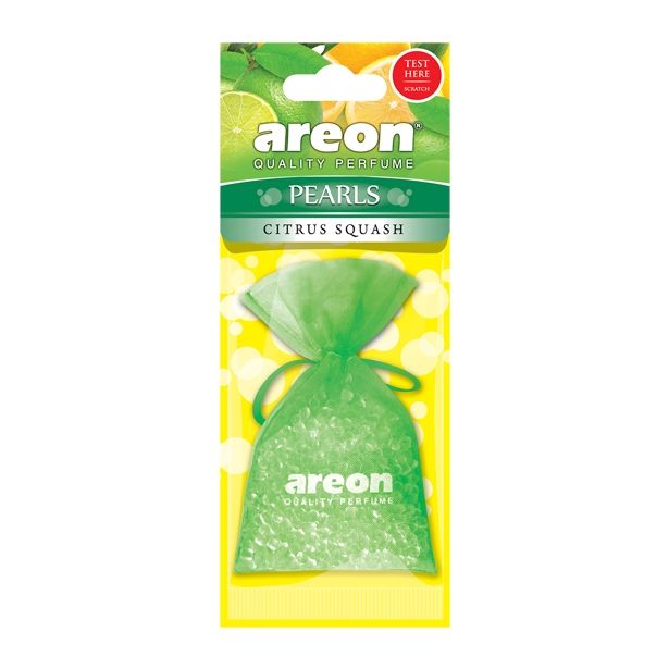 AREON OSVEŽILEC ZA AVTO PEARLS CITRUS SQUASH