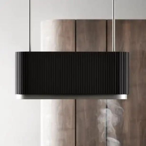 OTOČNA KUHINJSKA NAPA CIARKO DESIGN MONO W, ČRNA