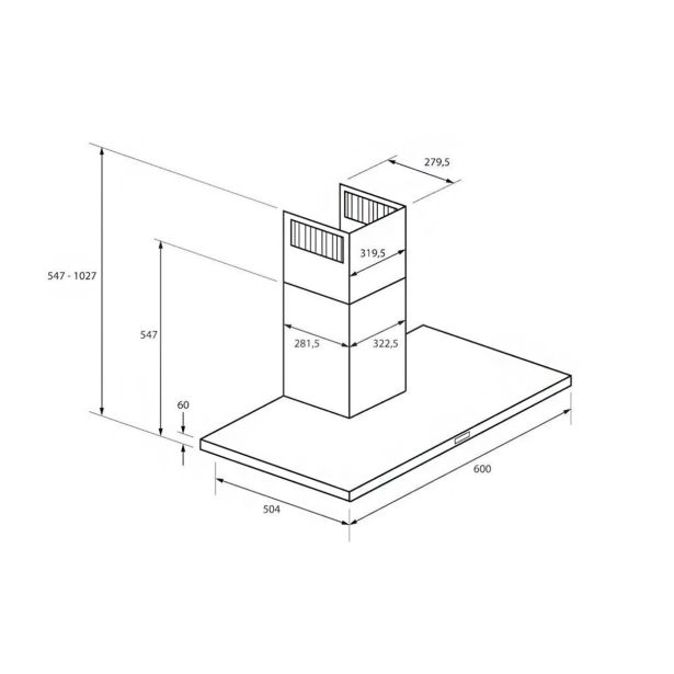STENSKA KUHINJSKA NAPA HAIER HATS6DCS56B