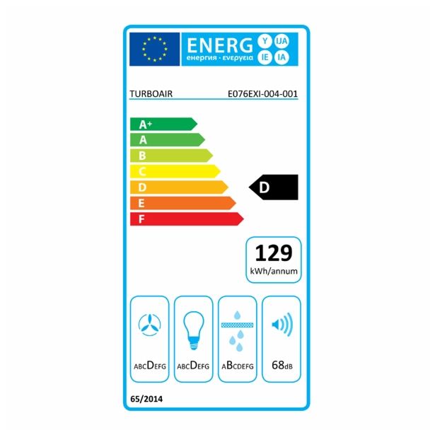 OTOČNA KUHINJSKA NAPA TURBOAIR MONTENAPOLEONE