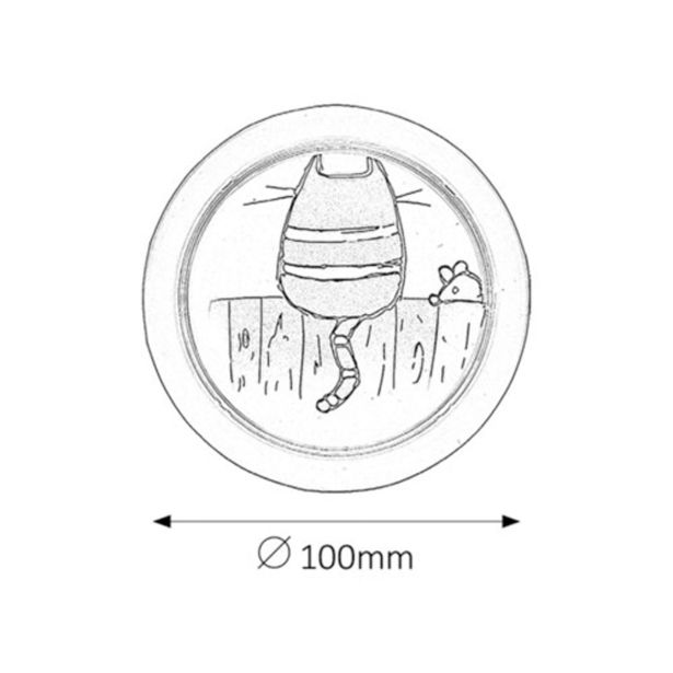 OTROŠKO SVETILO RABALUX CATHY NA PRITISK MAČKA MIŠ
